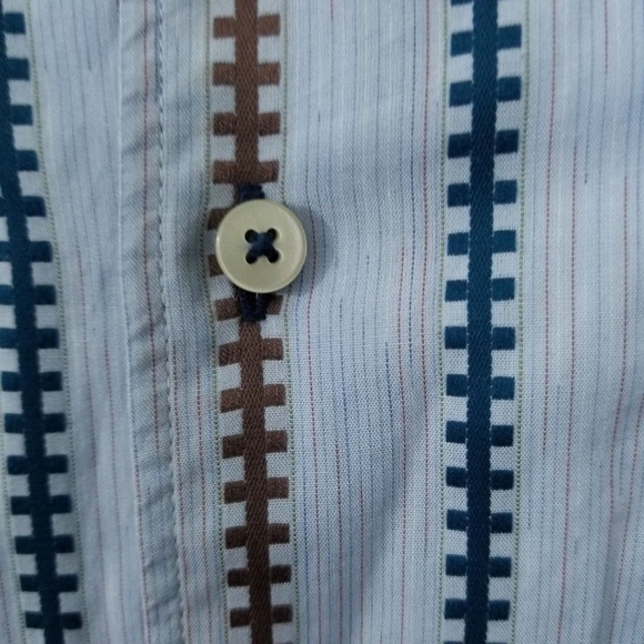 TOMMY BAHAMA Men's Long Sleeve Striped Sz L - Picture 3 of 8